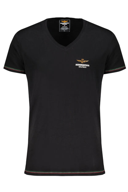 AIR FORCE BLACK MEN'S OUTDOOR T-SHIRT
