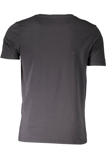 AERONAUTICA MILITARE BLACK MEN'S OUTERWEAR T-SHIRT