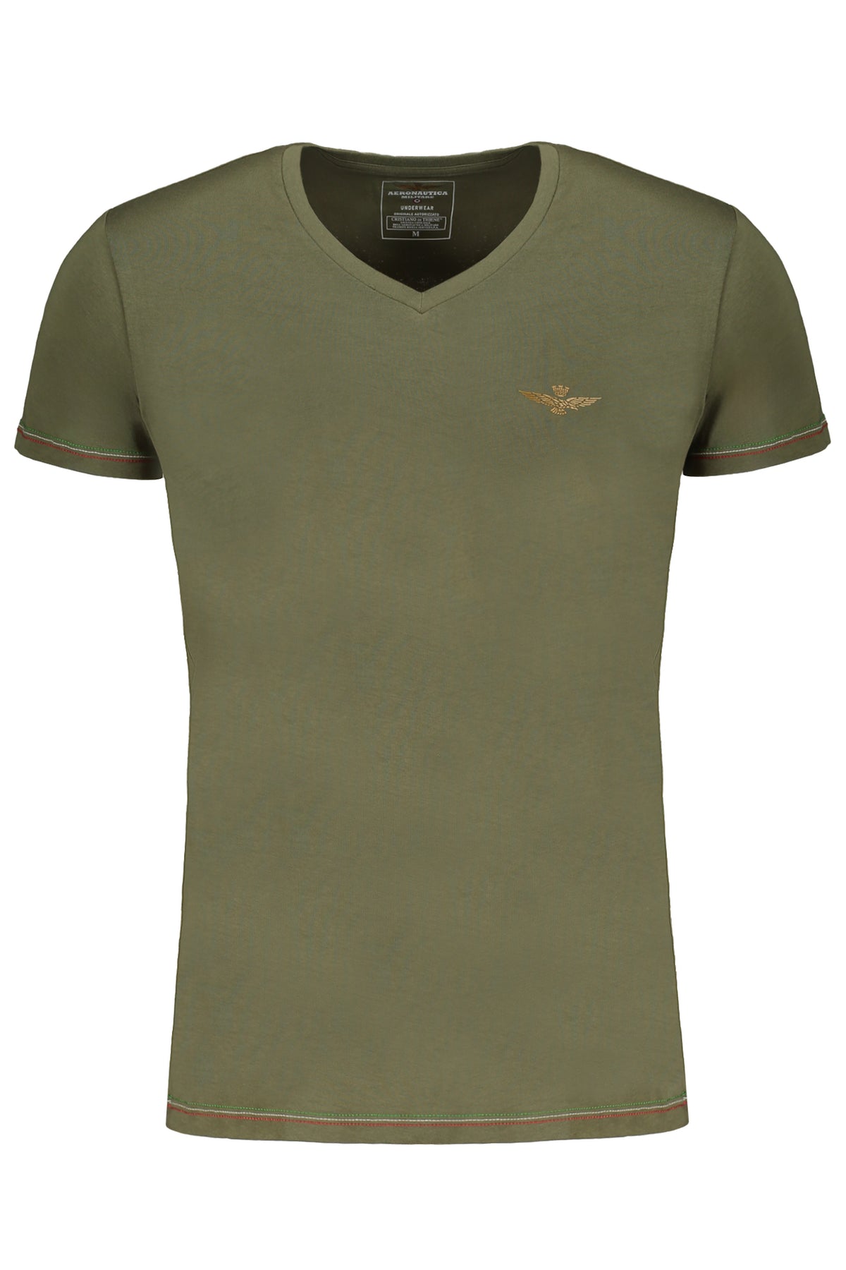T-SHIRT MANCHES COURTES HOMME ERONAUTICA MILITARE VERT
