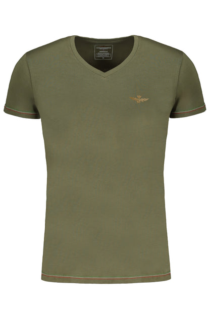T-SHIRT MANCHES COURTES HOMME ERONAUTICA MILITARE VERT