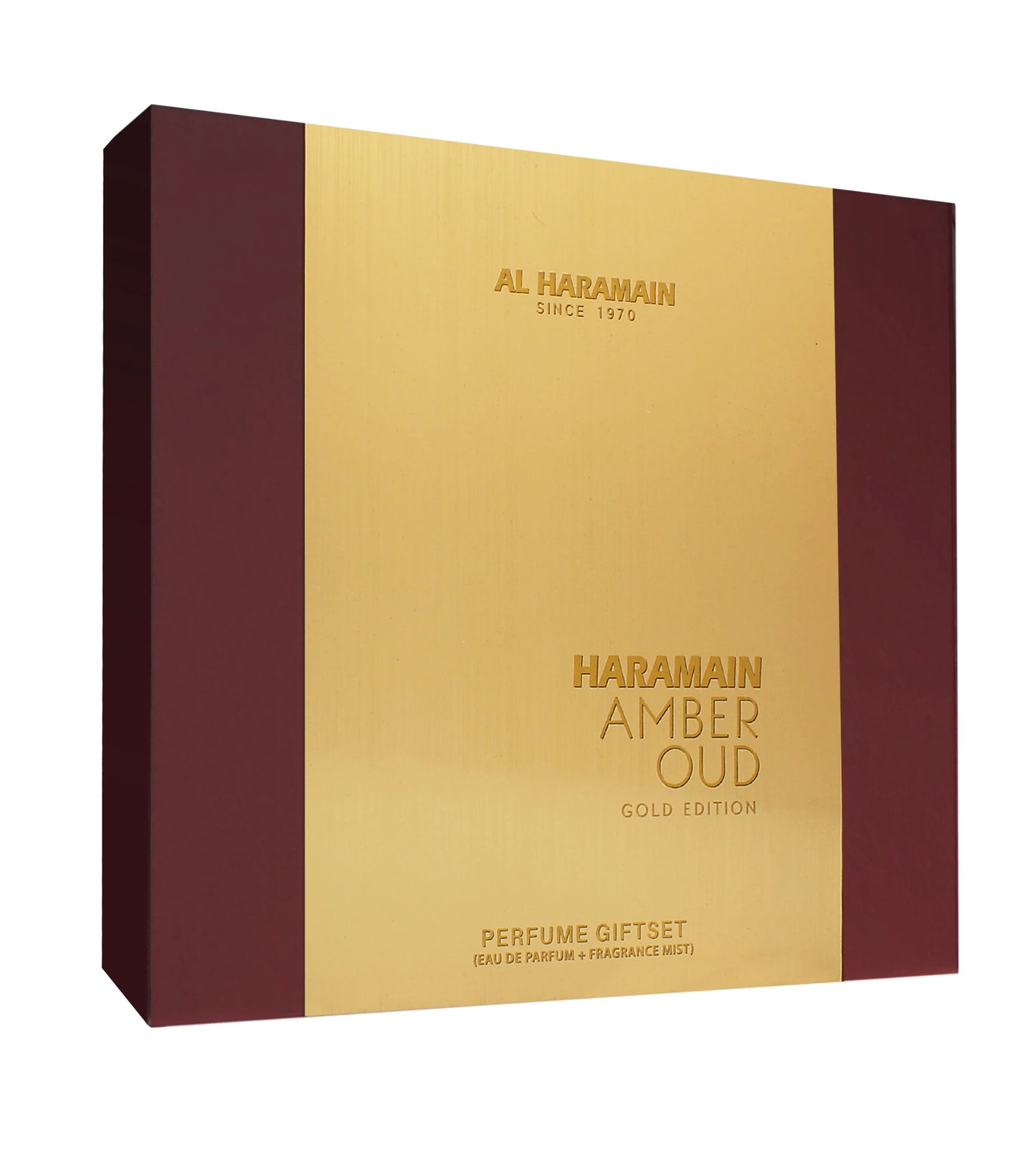 Al Haramain Amber Oud Gold Edition Coffret Unisexe (EDP 75ml + EDP 30ml + DEO 200ml)