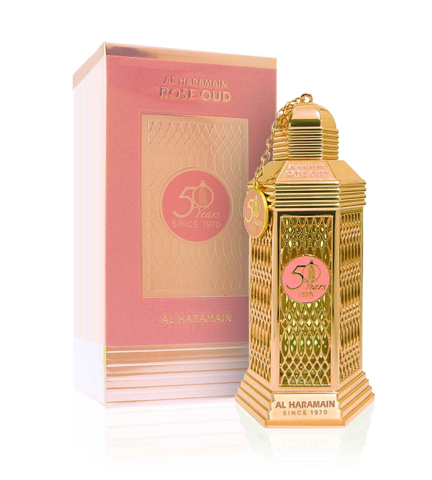 Al Haramain Rose Oud 50 Years Eau De Parfum Unisexe 100ml