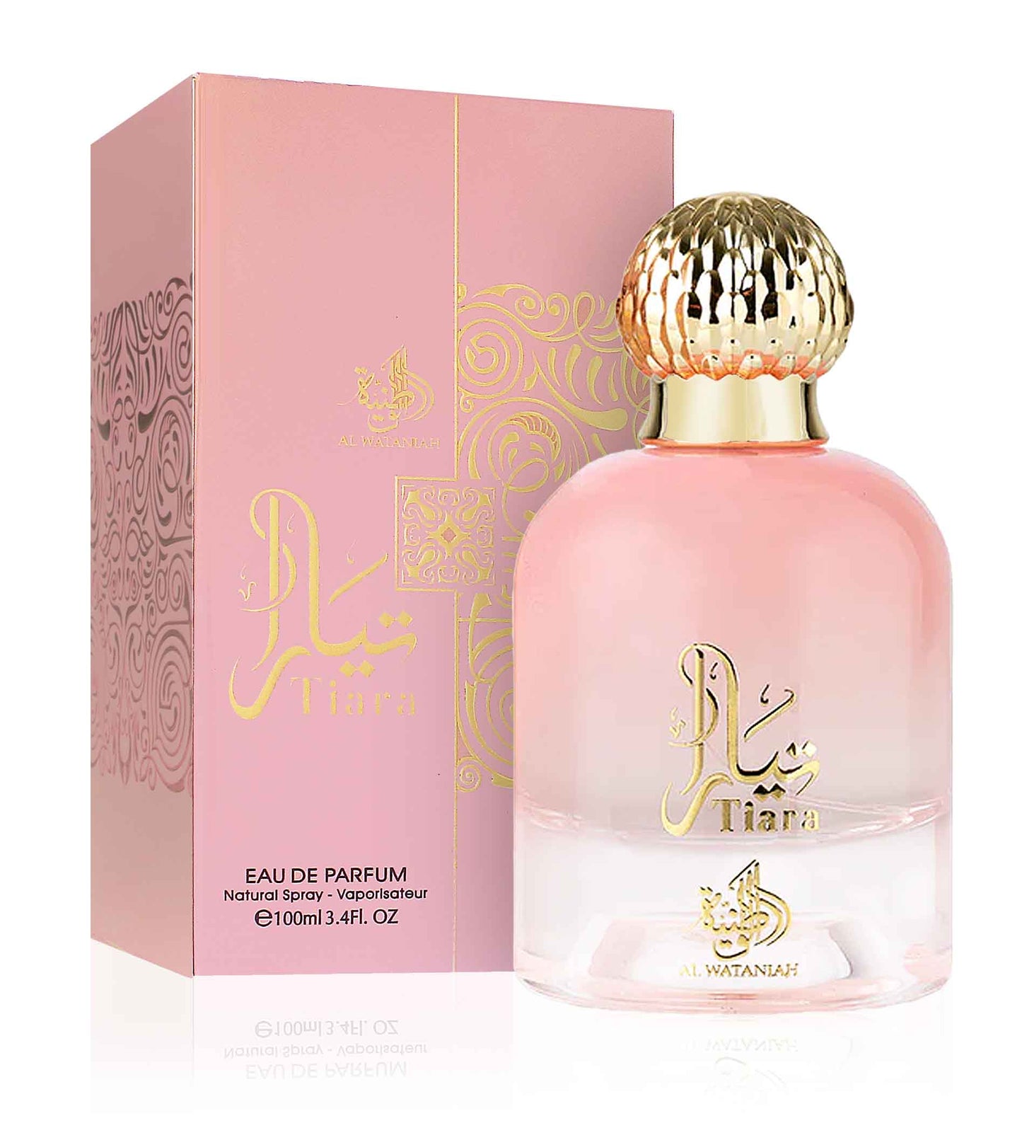 Al Wataniah Tiara Pink Eau De Parfum Femme 100ml