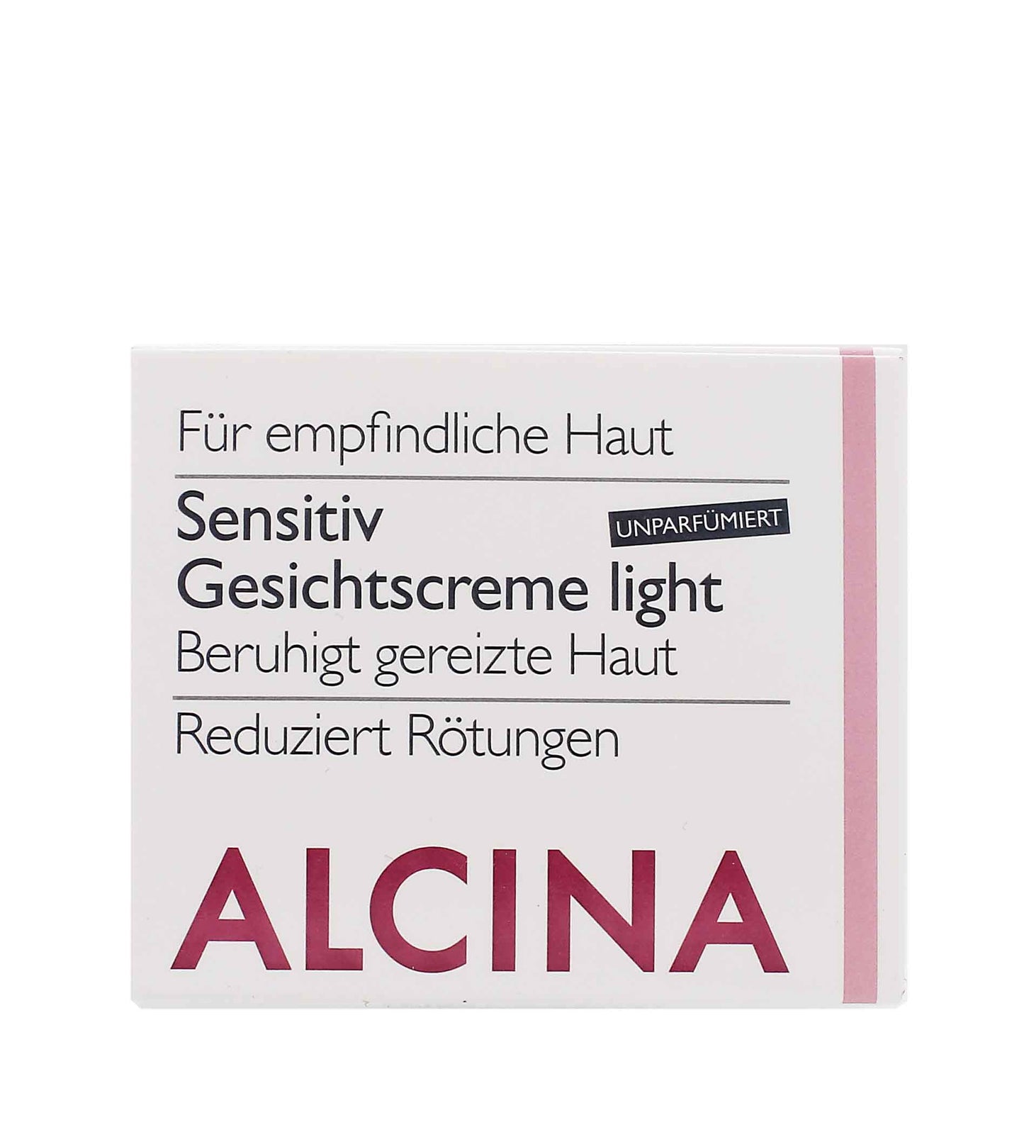 Alcina Sensitive Crème Douce Visage Apaise et Fortifie Peau Sensible 50ml