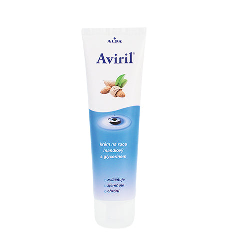 Crema de manos de almendra y glicerina Alpa Aviril 100 ml