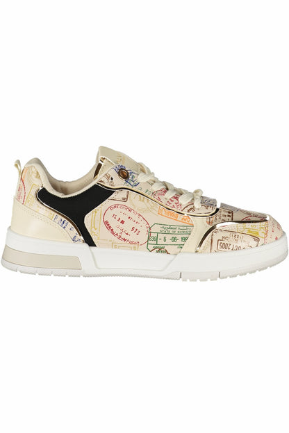 ALV BY ALVIERO MARTINI WOMEN'S BEIGE SPORTS SHOES