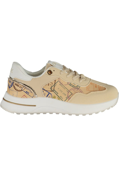 ALV BY ALVIERO MARTINI WOMEN'S BEIGE SPORTS SHOES