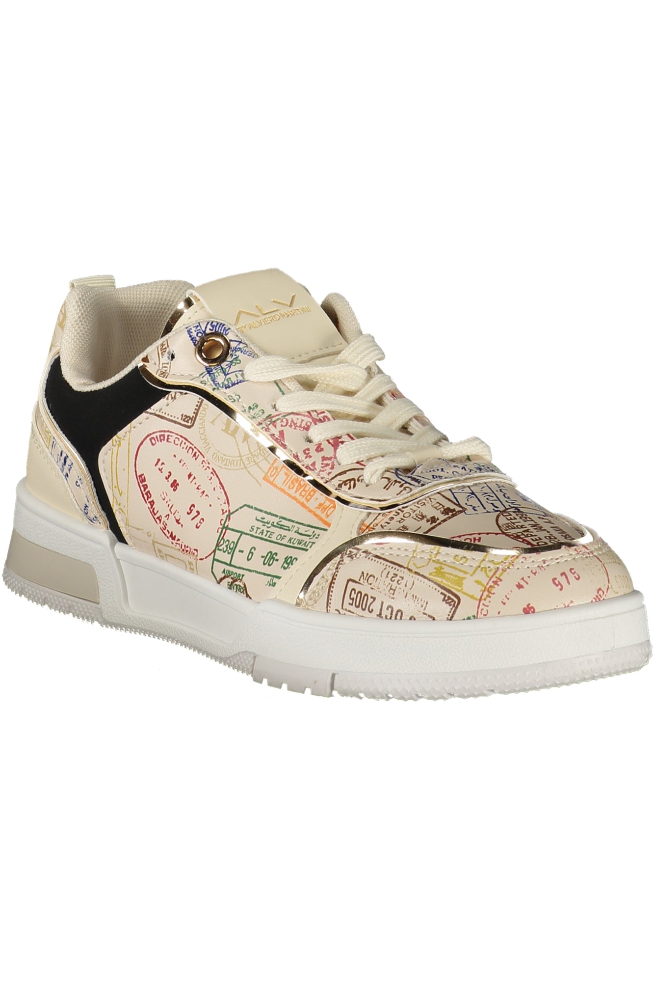 ALV BY ALVIERO MARTINI WOMEN'S BEIGE SPORTS SHOES