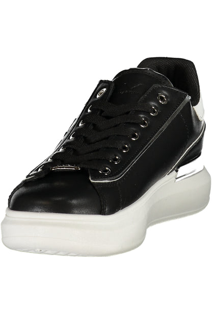ALV BY ALVIERO MARTINI WOMEN'S BLACK SPORTS SHOES