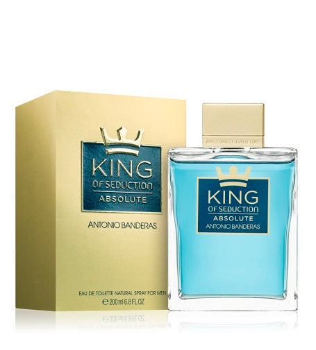Antonio Banderas King of Seduction Absolute eau de toilette for men 200 ml