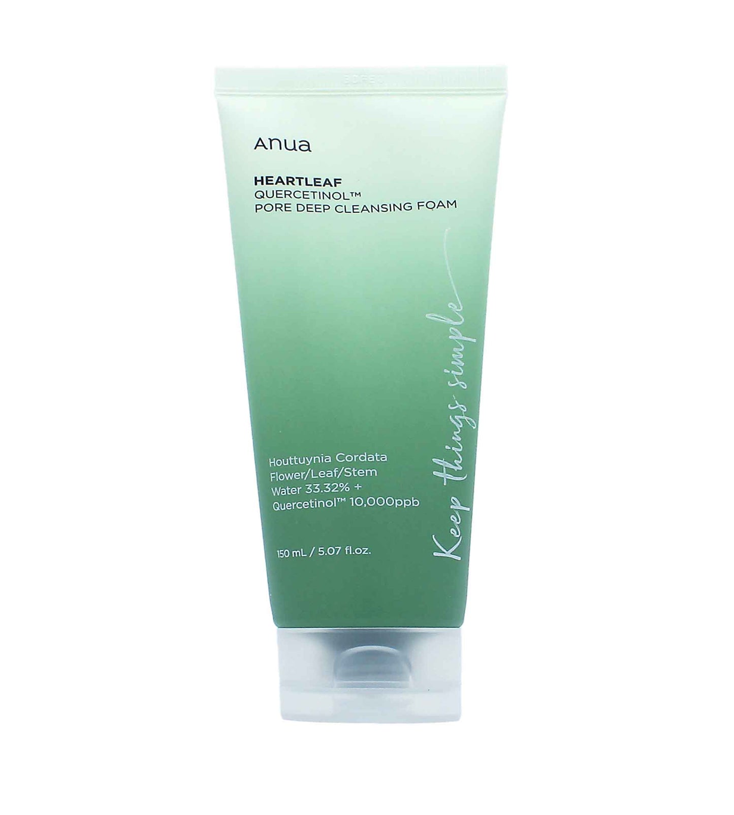 Anua Heartleaf Quercetinol Pore Deep Cleansing Foam 150ml