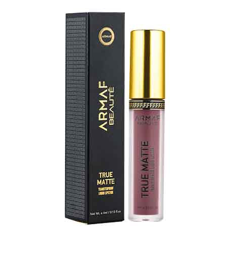 Barra de labios líquida mate resistente a la transferencia Armaf Beauté 4 ml 06 Ventana