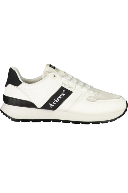 AVIREX MEN'S WHITE SPORTS FOOTWEAR