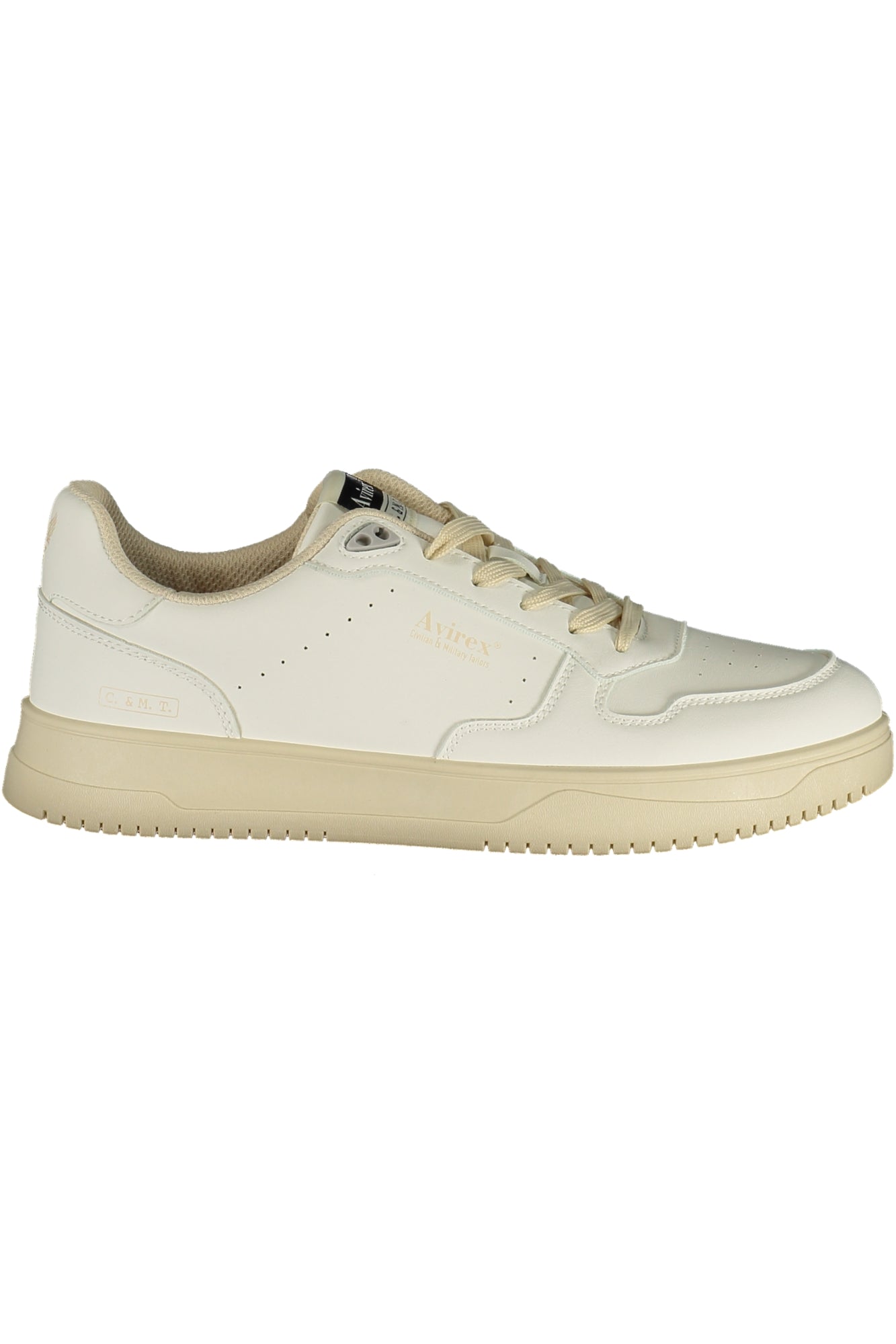 AVIREX MEN'S WHITE SPORTS FOOTWEAR