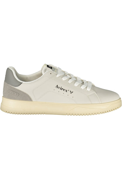 AVIREX MEN'S WHITE SPORTS FOOTWEAR