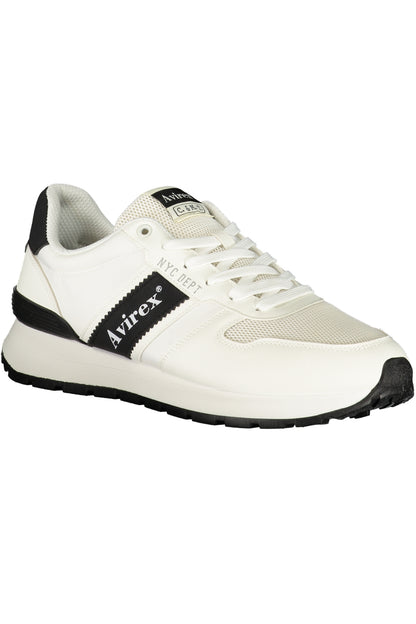 AVIREX MEN'S WHITE SPORTS FOOTWEAR