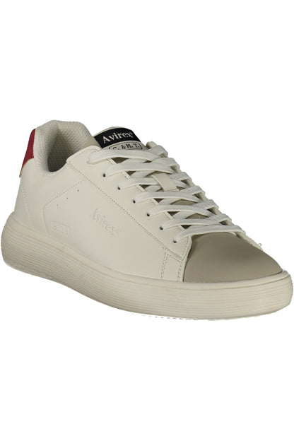 AVIREX MEN'S WHITE SPORTS FOOTWEAR