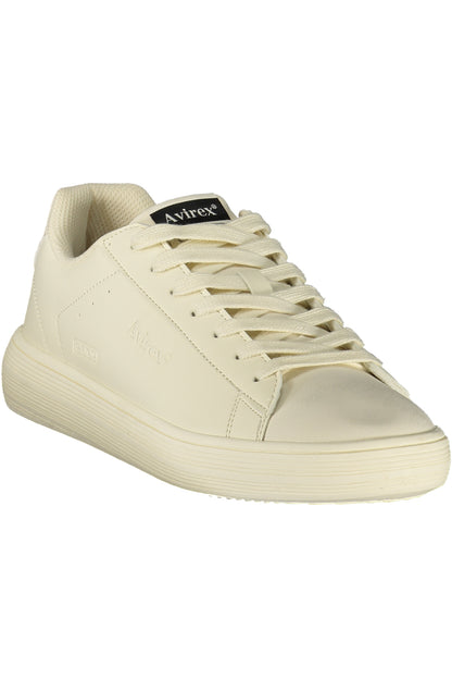 AVIREX MEN'S WHITE SPORTS FOOTWEAR
