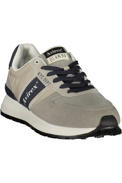 AVIREX MEN'S SPORTS FOOTWEAR GREY