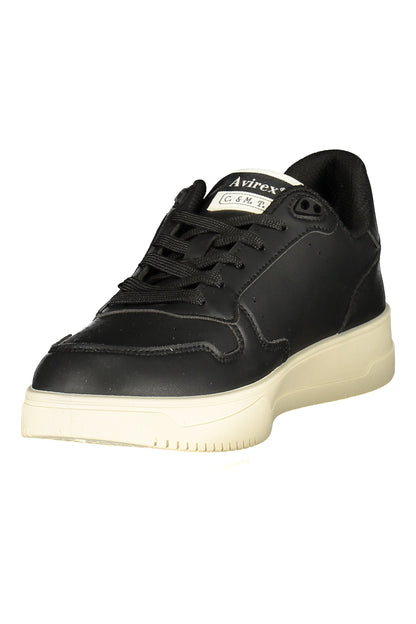 AVIREX MEN'S BLACK SPORTS FOOTWEAR