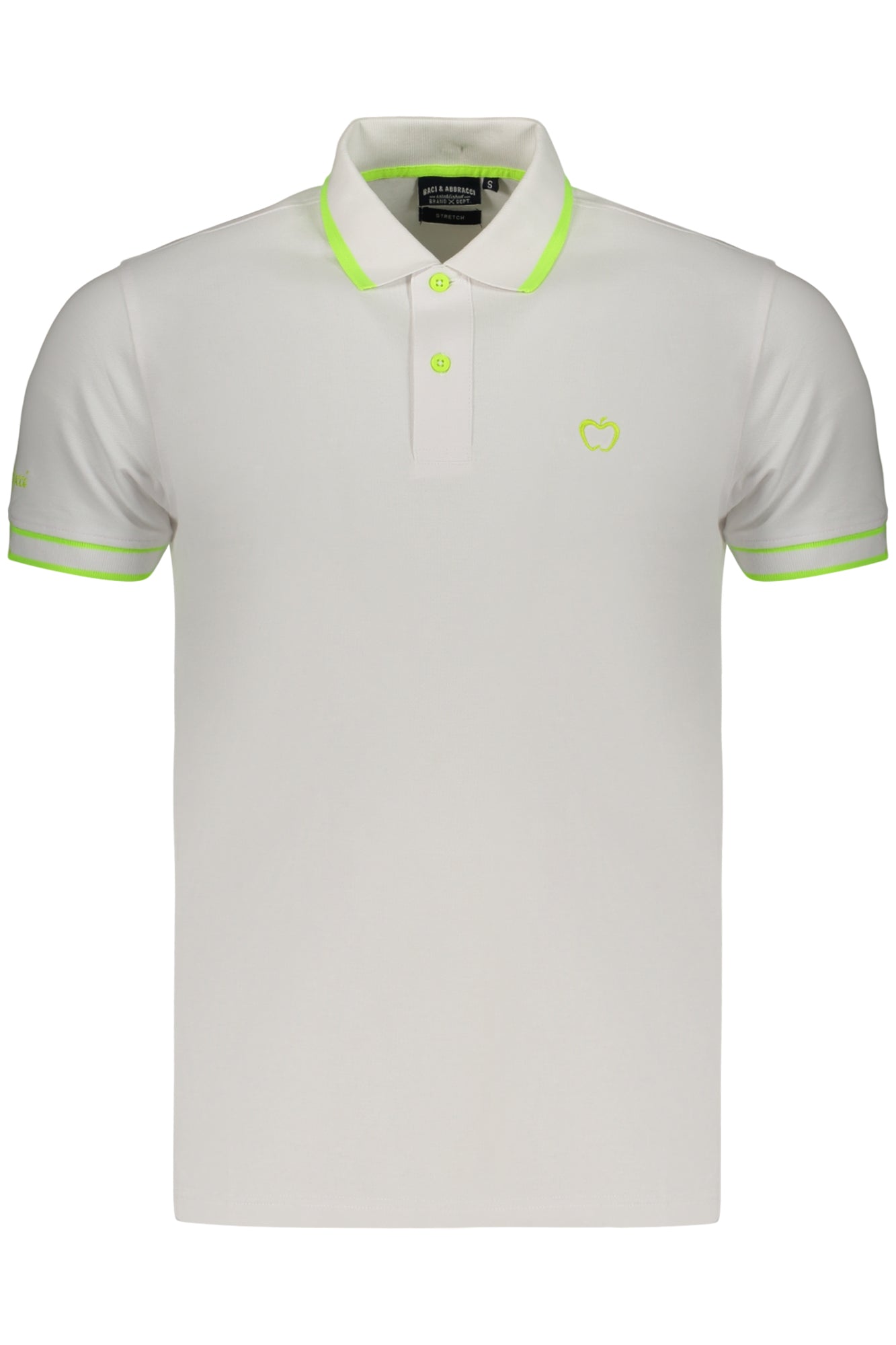 Kisses &amp; Hugs Men's White Short-Sleeved Polo Shirt
