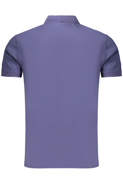 Kisses &amp; Hugs Men's Blue Short-Sleeved Polo Shirt