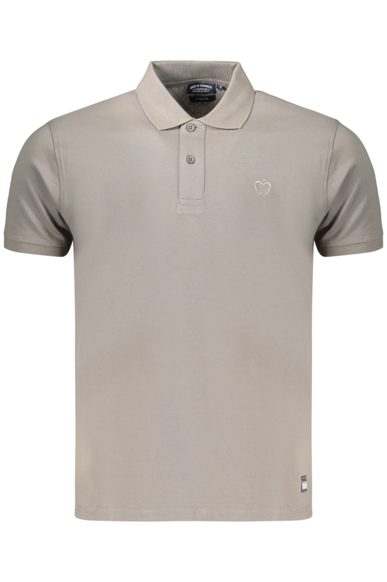 Kisses &amp; Hugs Men's Grey Short-Sleeved Polo Shirt