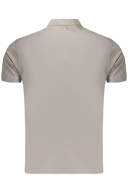 Kisses &amp; Hugs Men's Grey Short-Sleeved Polo Shirt