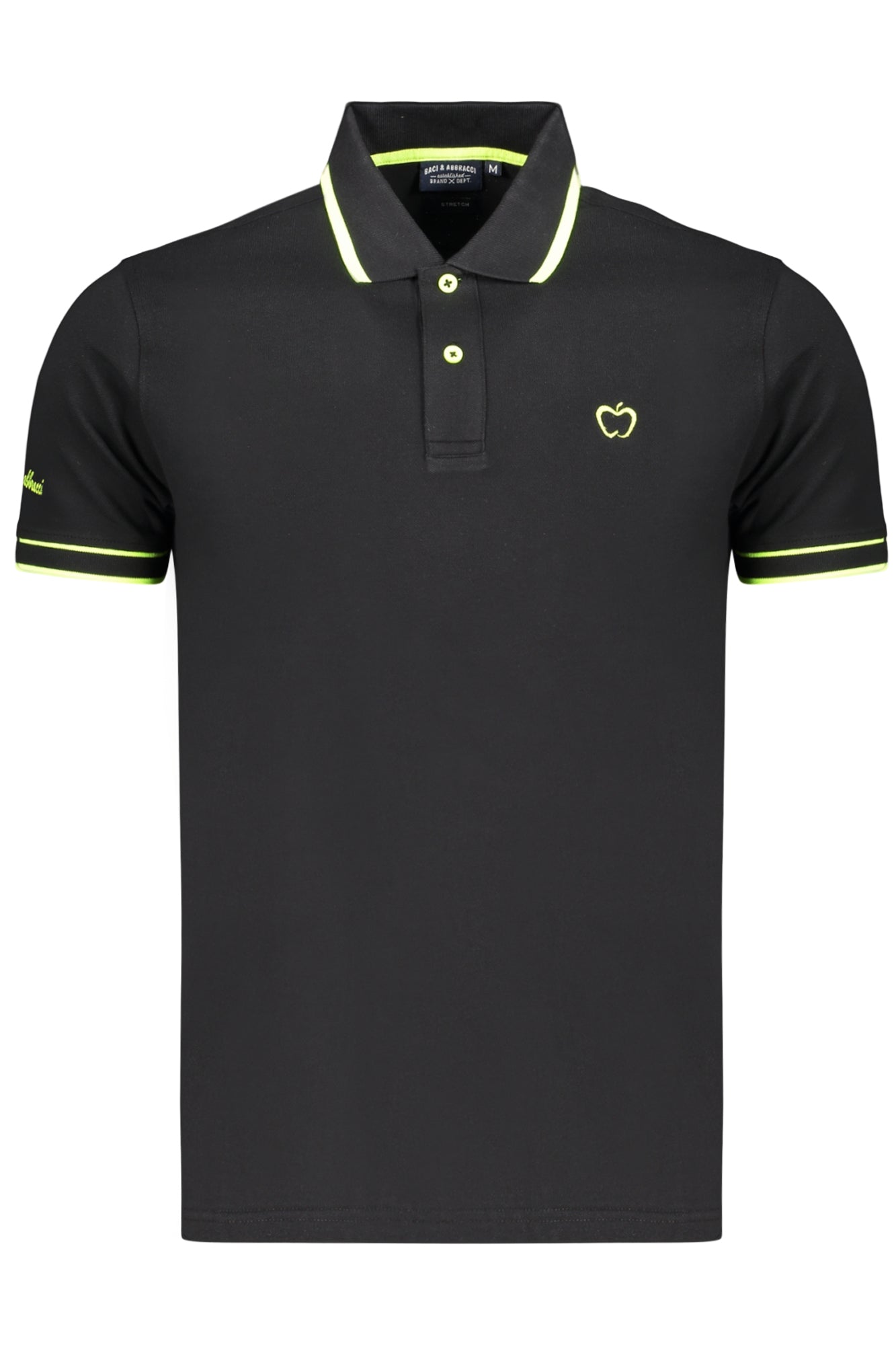 Kisses &amp; Hugs Men's Short-Sleeved Black Polo Shirt