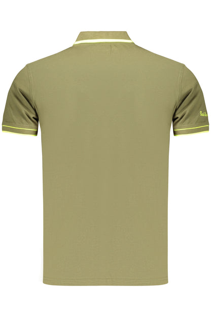 Kisses &amp; Hugs Men's Green Short-Sleeved Polo Shirt