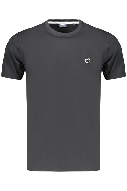 Kisses &amp; Hugs Men's Black Short-Sleeved T-SHIRT