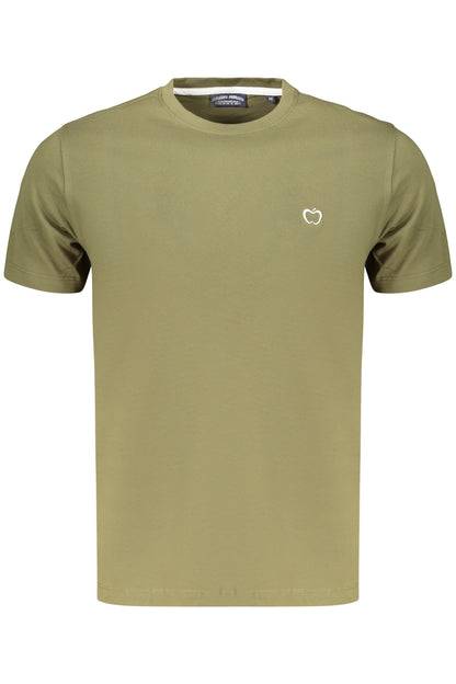 Kisses &amp; Hugs Men's Green Short-Sleeved T-SHIRT