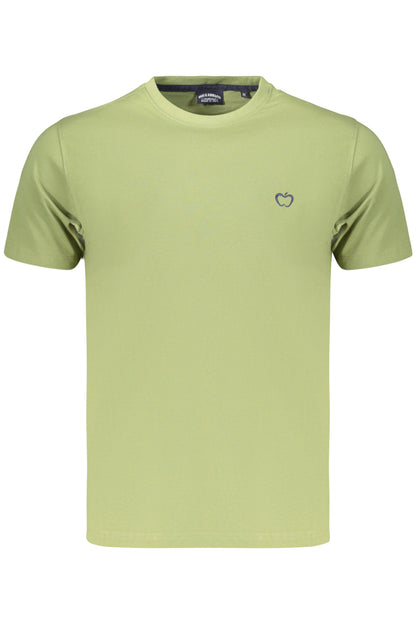 Kisses &amp; Hugs Men's Green Short-Sleeved T-SHIRT