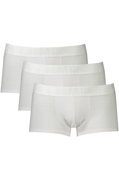 BIKKEMBERGS MEN'S BOXER WHITE