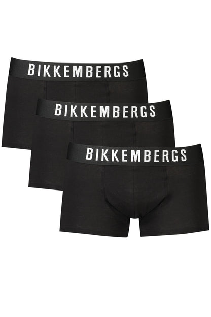 BIKKEMBERGS MEN'S BOXER BLACK