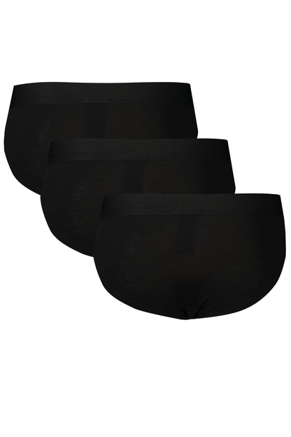 BIKKEMBERGS BLACK MEN'S SLIP