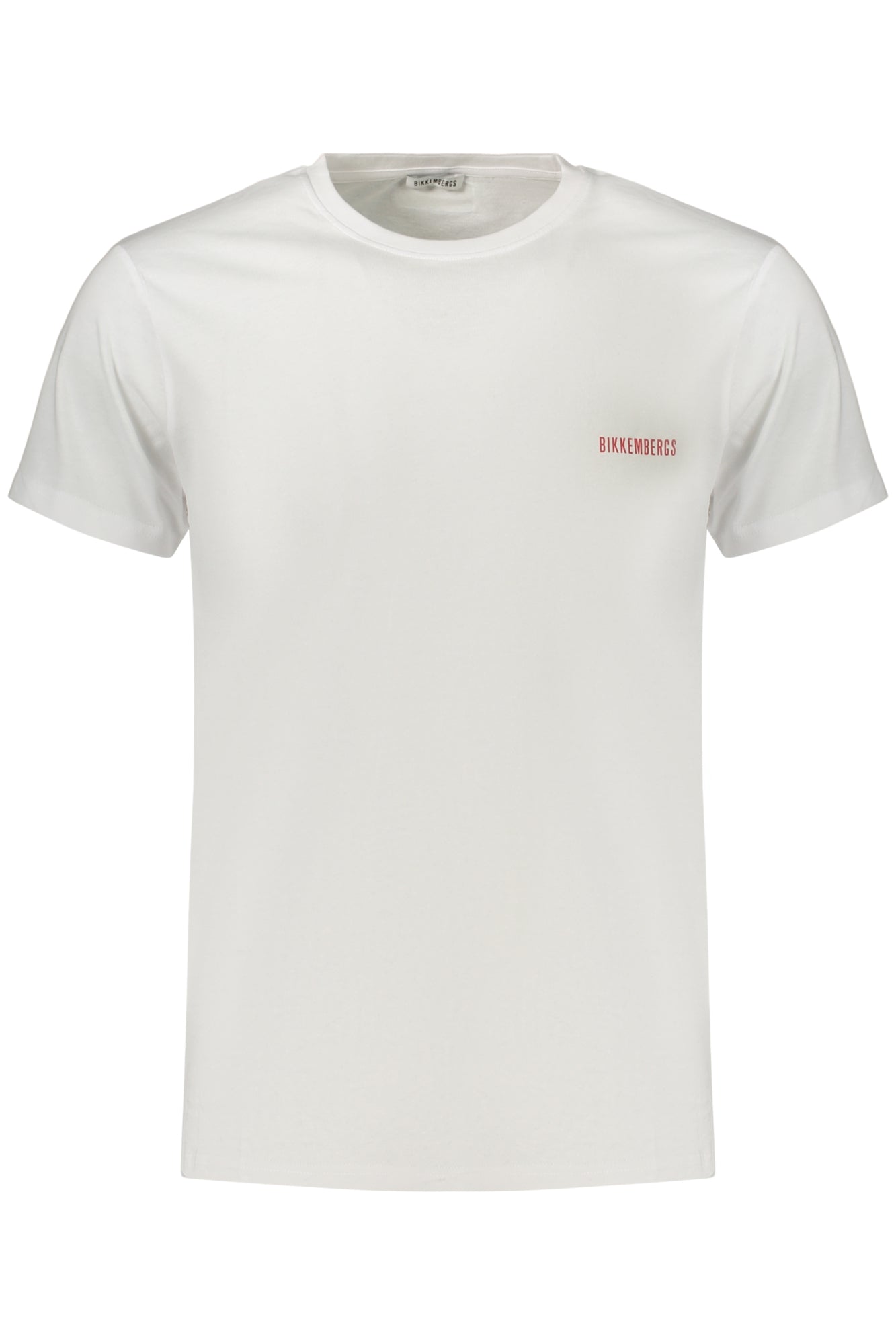 BIKKEMBERGS MEN'S SHORT-SLEEVE T-SHIRT WHITE