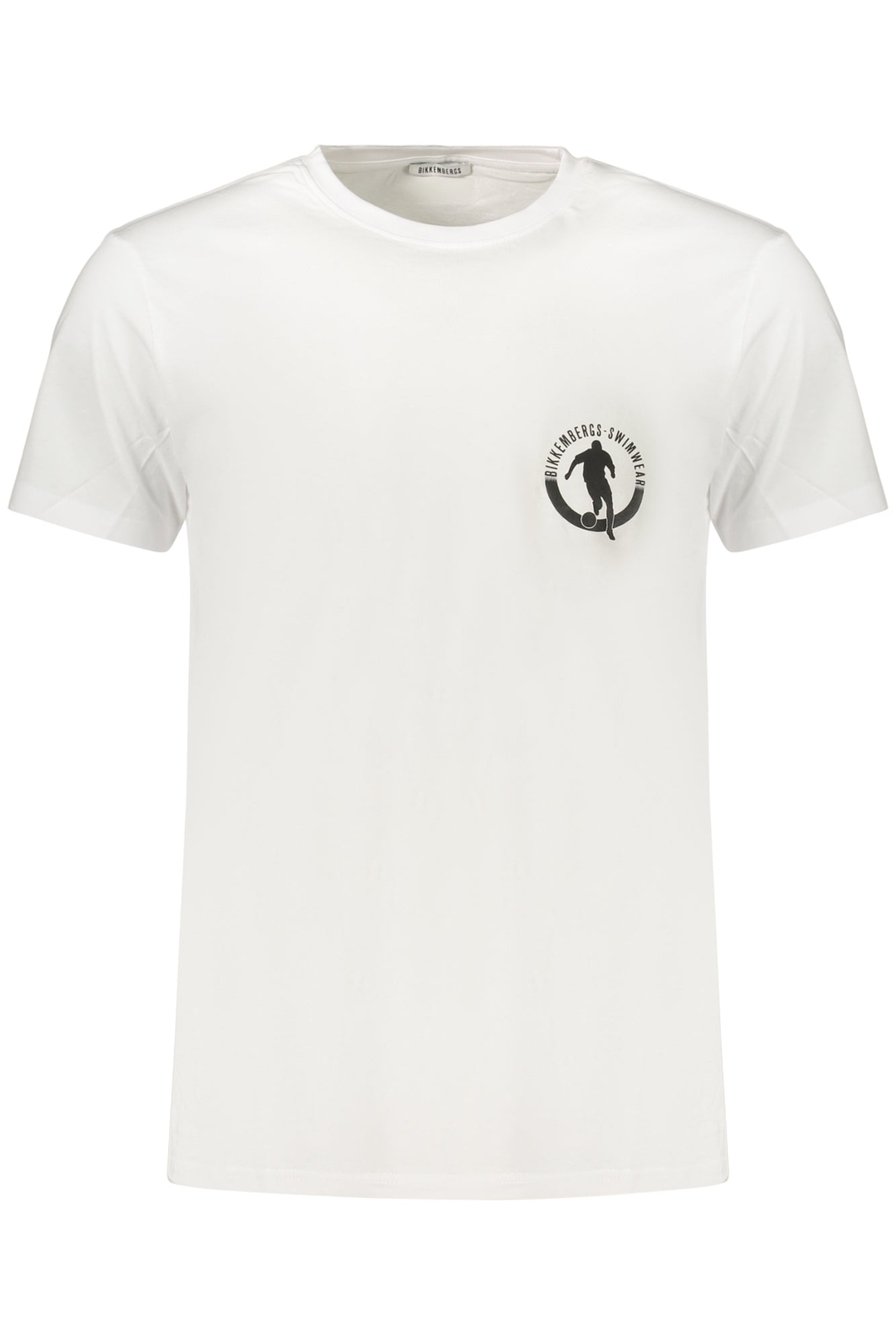 BIKKEMBERGS MEN'S SHORT-SLEEVE T-SHIRT WHITE