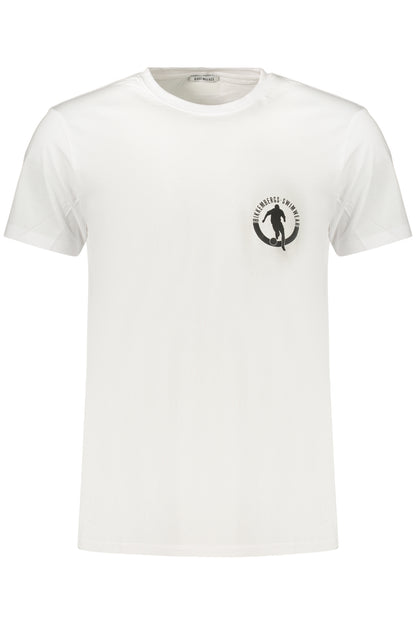 BIKKEMBERGS MEN'S SHORT-SLEEVE T-SHIRT WHITE