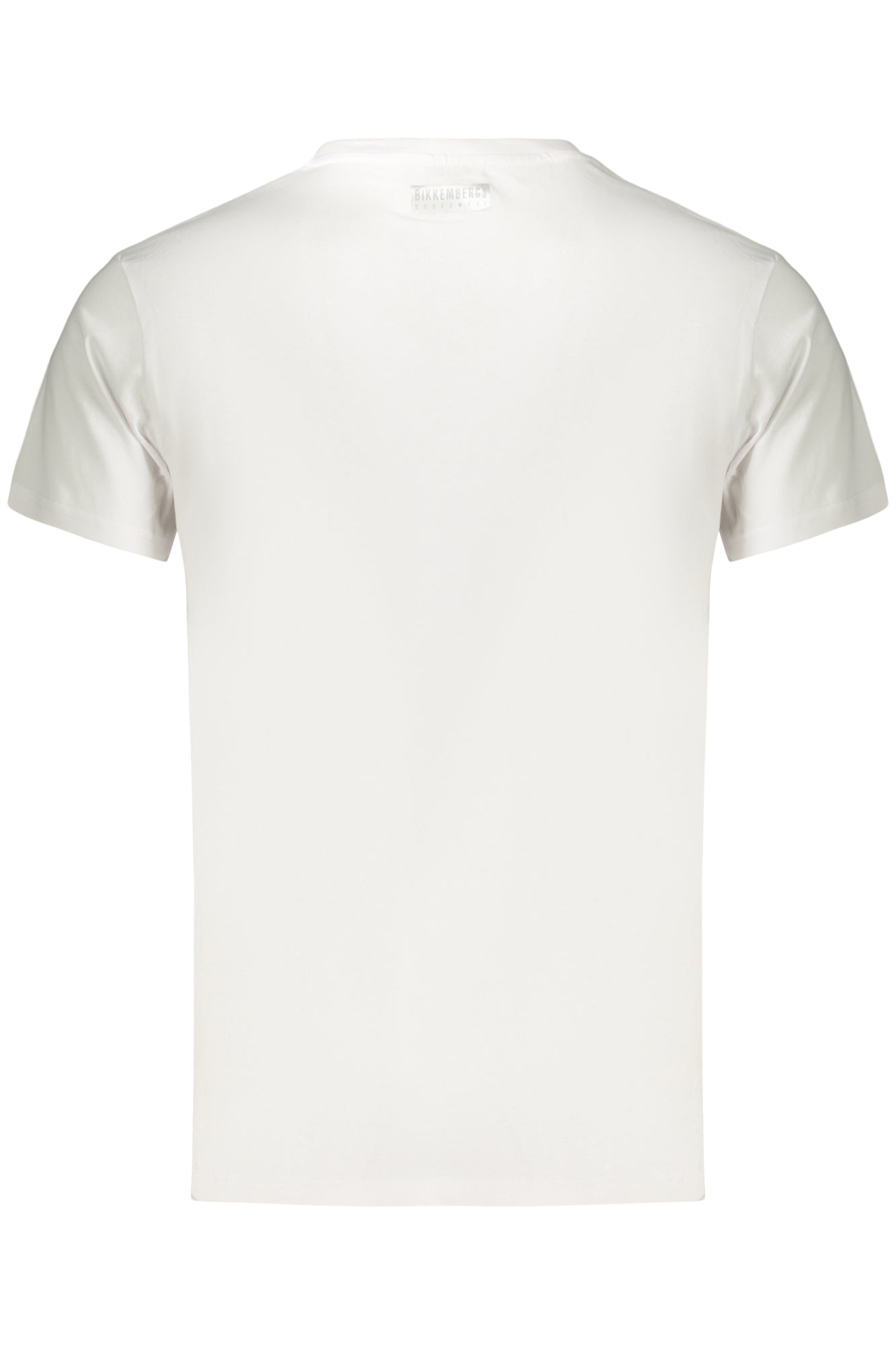 BIKKEMBERGS MEN'S SHORT-SLEEVE T-SHIRT WHITE