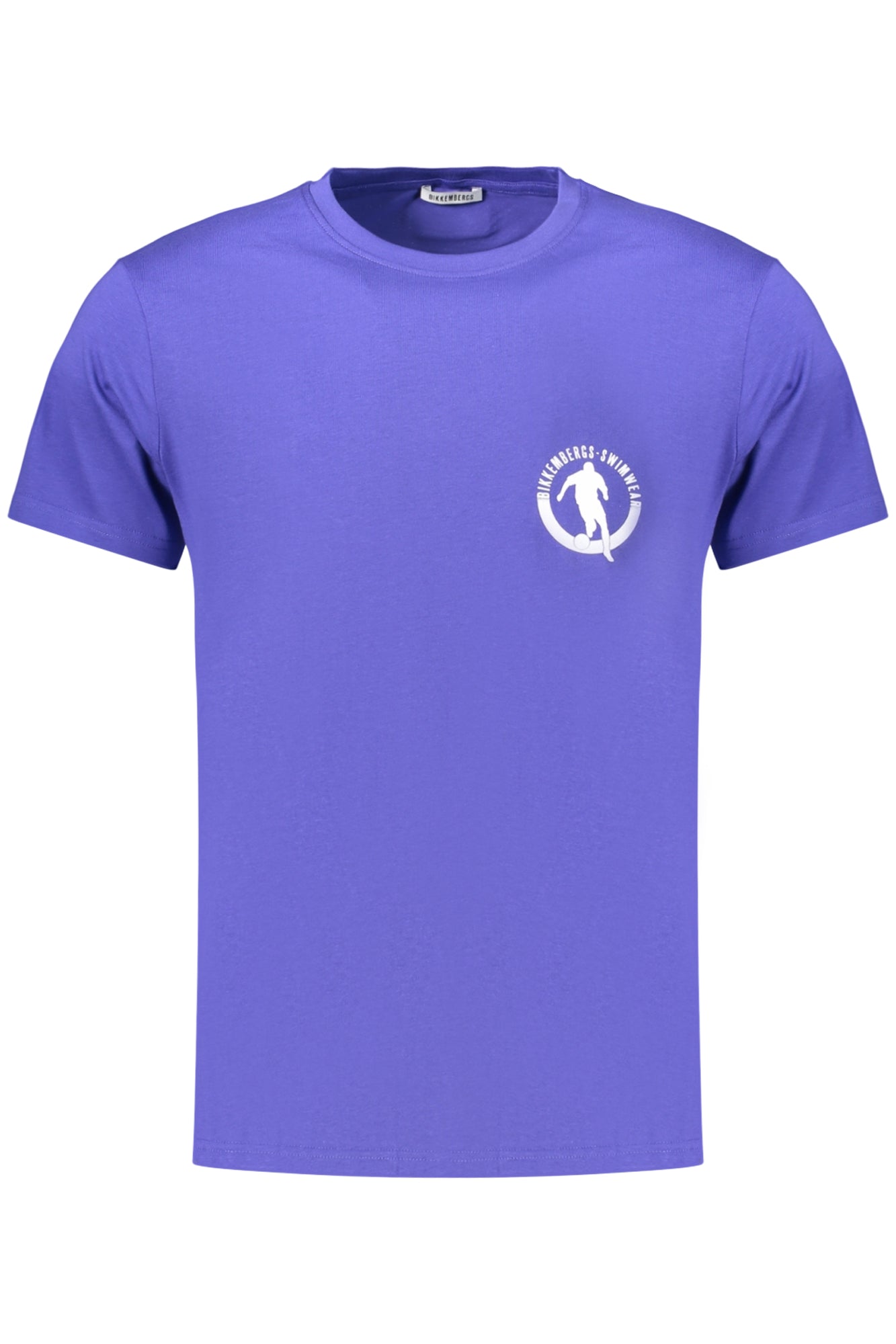 BIKKEMBERGS MEN'S SHORT-SLEEVE T-SHIRT BLUE