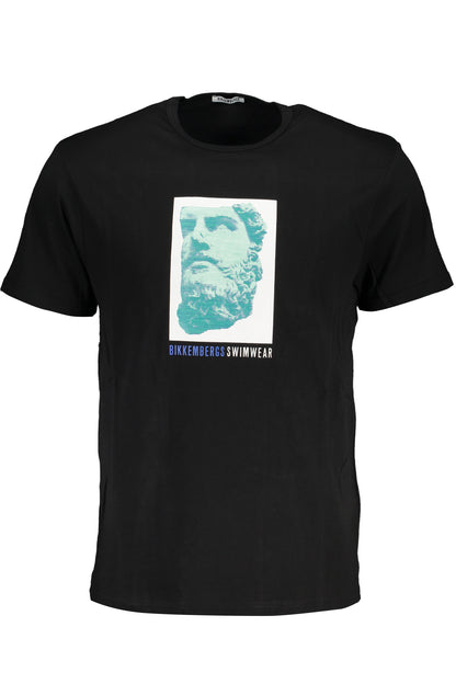 BIKKEMBERGS T-SHIRT À MANCHES COURTES HOMME NOIR