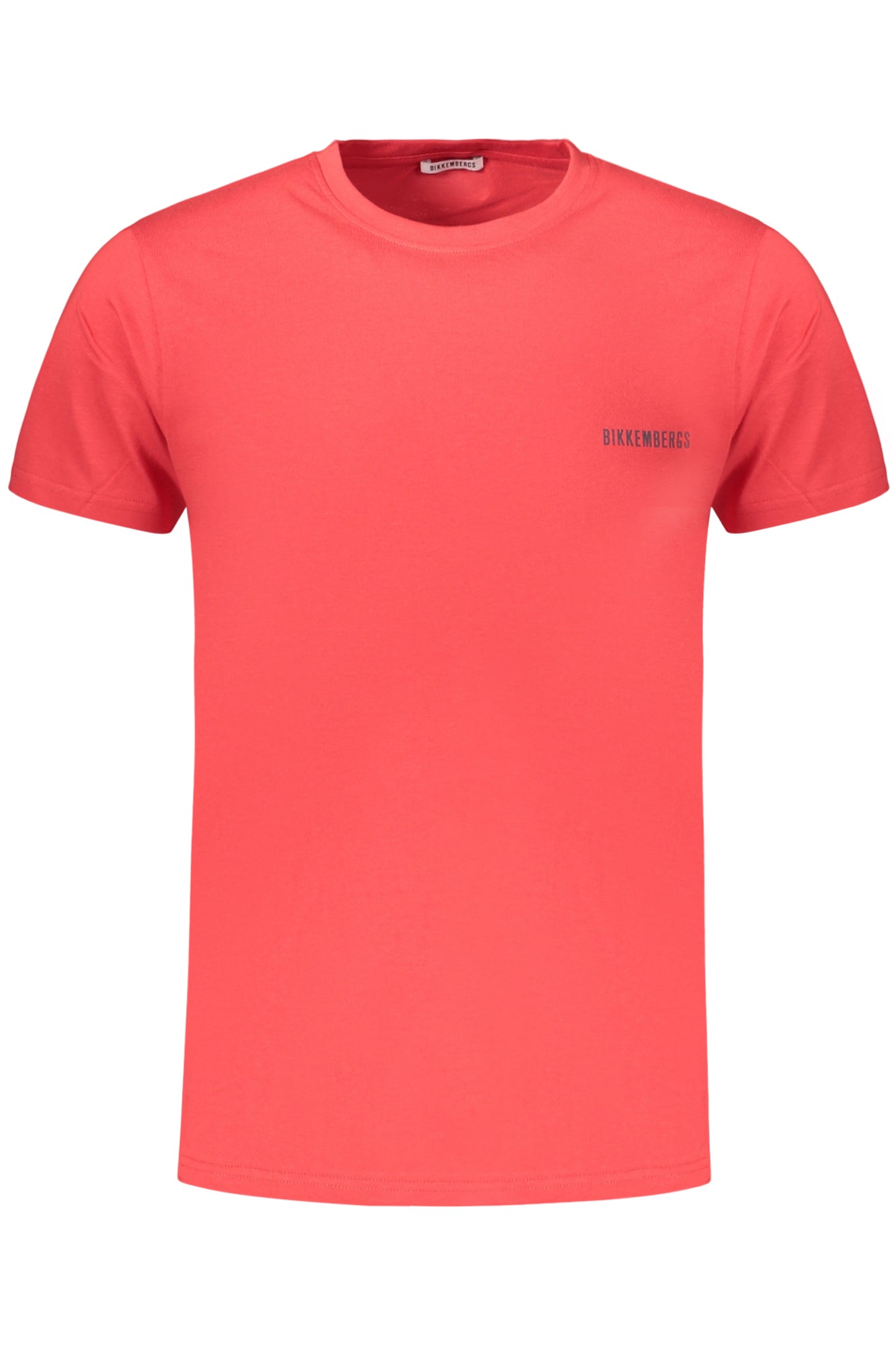 BIKKEMBERGS MEN'S SHORT-SLEEVED T-SHIRT, RED