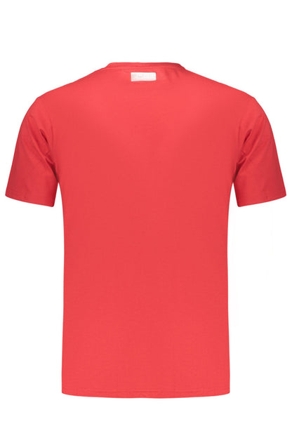 BIKKEMBERGS MEN'S SHORT-SLEEVED T-SHIRT, RED