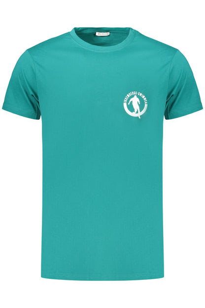 BIKKEMBERGS MEN'S SHORT-SLEEVED T-SHIRT GREEN