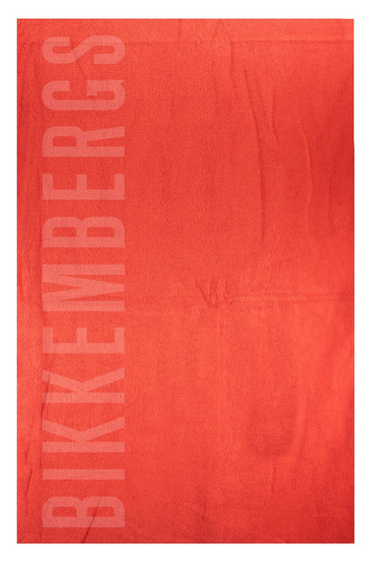 BIKKEMBERGS WOMEN'S RED BEACH TOWEL