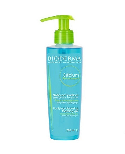 Bioderma Sébium cleansing gel for oily and combination skin 200 ml