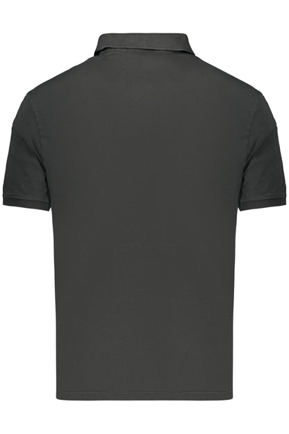 BLAUER APPAREL MEN'S SHORT-SLEEVE POLO SHIRT, BLACK