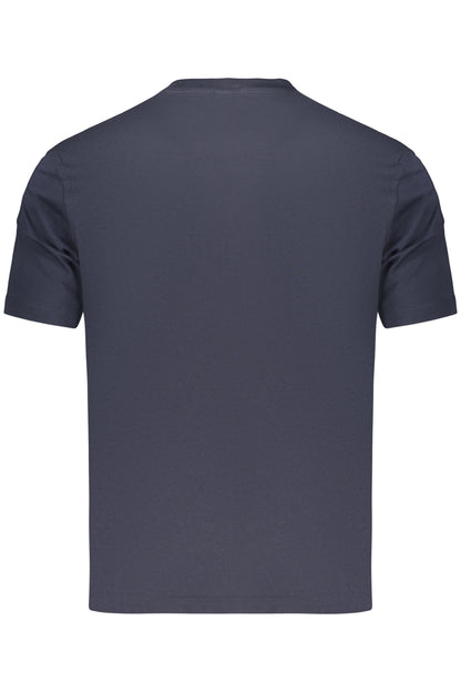 BLAUER APPAREL MEN'S SHORT-SLEEVE T-SHIRT BLUE