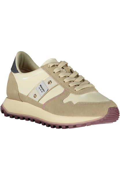 BLAUER WOMEN'S BEIGE SPORTS SHOES